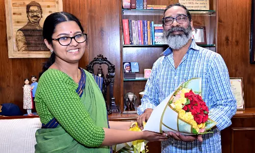 Palamu डीसी सहित कई आईएएस सीएम से मिले