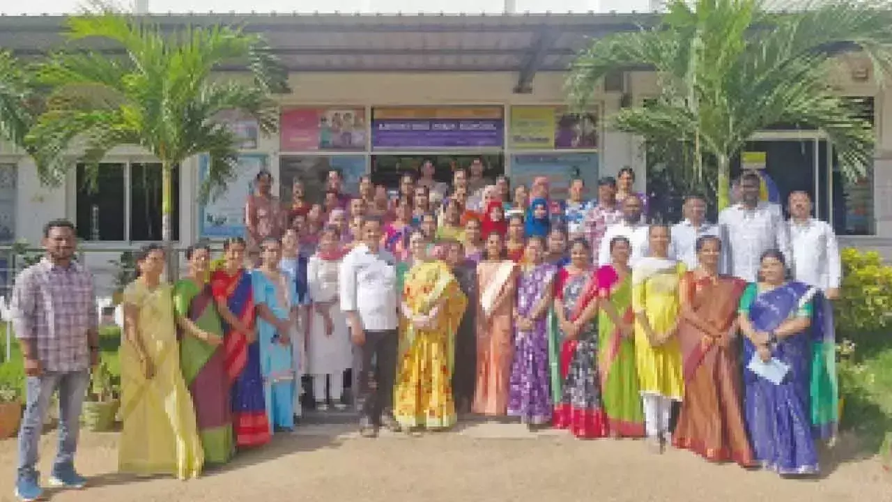 Telangana: अरविनरी-भगवती स्कूल में भव्य समारोह Telangana: अरविनरी-भगवती स्कूल में भव्य समारोह