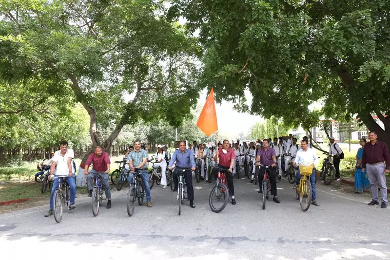 Karnal डेयरी संस्थान ने स्वस्थ जीवनशैली के लिए किया प्रयास Karnal डेयरी संस्थान ने स्वस्थ जीवनशैली के लिए किया प्रयास