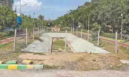 Chennai MC मानसून से पहले स्पोंज पार्कों का निर्माण पूरा करने में जुटा Chennai MC मानसून से पहले स्पोंज पार्कों का निर्माण पूरा करने में जुटा