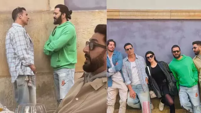 Housefull 5 BTS क्लिप वायरल Housefull 5 BTS क्लिप वायरल