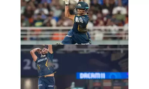IPL 2025: जीटी के साई सुदर्शन, प्रसिद्ध कृष्णा ने ऑरेंज और पर्पल कैप जीती IPL 2025: जीटी के साई सुदर्शन, प्रसिद्ध कृष्णा ने ऑरेंज और पर्पल कैप जीती