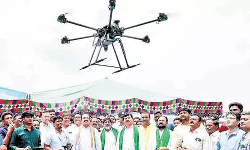 Telangana: ड्रोन आधारित सर्वेक्षण भू भारती पायलट परियोजना का हिस्सा होगा