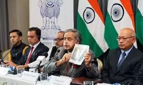 शशि थरूर के नेतृत्व में सर्वदलीय प्रतिनिधिमंडल अमेरिका पहुंचा