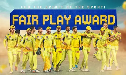 CSK ने 7वीं बार जीता फेयर प्ले अवार्ड