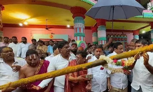 Khairatabad गणेश उत्सव कर्रा पूजा के साथ शुरू हुआ