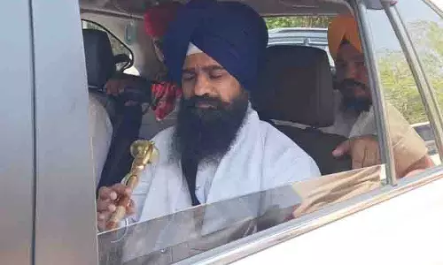 Akal Takht Jathedar ज्ञानी गर्गज ने पटियाला जेल में बलवंत सिंह राजोआना से मुलाकात की