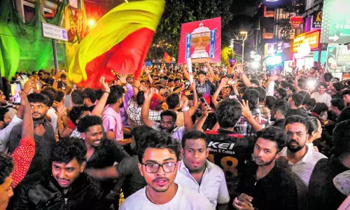 RCB की जीत: बेंगलुरु में जश्न