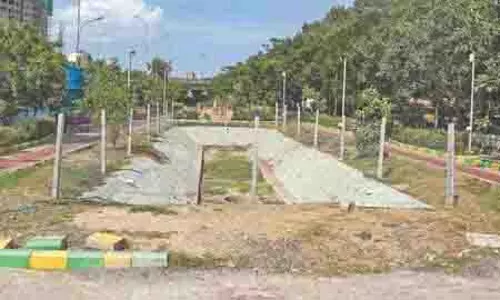 Chennai MC मानसून से पहले स्पोंज पार्कों का निर्माण पूरा करने में जुटा