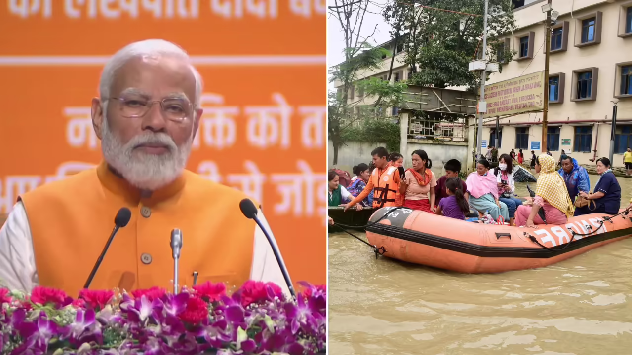 प्रधानमंत्री ने बाढ़ प्रभावित सिक्किम, असम और मणिपुर को सहायता का आश्वासन दिया प्रधानमंत्री ने बाढ़ प्रभावित सिक्किम, असम और मणिपुर को सहायता का आश्वासन दिया