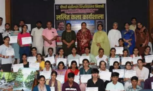 Bhiwani: सीबीएलयू में ललित कला कार्यशाला का समापन, प्रतिभागियों में उत्साह