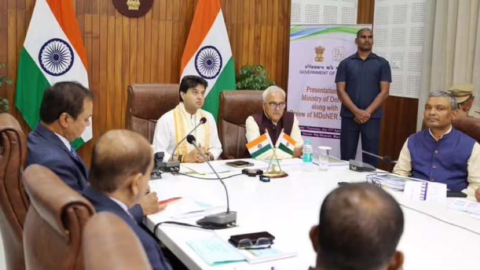 Assam : केंद्रीय मंत्री सिंधिया ने बाढ़ प्रभावित पूर्वोत्तर को केंद्रीय सहायता का आश्वासन दिया Assam : केंद्रीय मंत्री सिंधिया ने बाढ़ प्रभावित पूर्वोत्तर को केंद्रीय सहायता का आश्वासन दिया