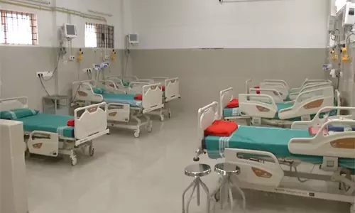 गुलबर्गा मेडिकल कॉलेज ने बढ़ते मामलों के बीच 25 बिस्तरों वाला कोविड वार्ड बनाया