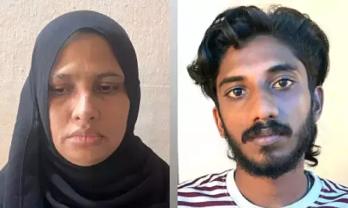 महिला और दामाद को ड्रग्स और हथियारों के साथ गिरफ्तार किया गया महिला और दामाद को ड्रग्स और हथियारों के साथ गिरफ्तार किया गया