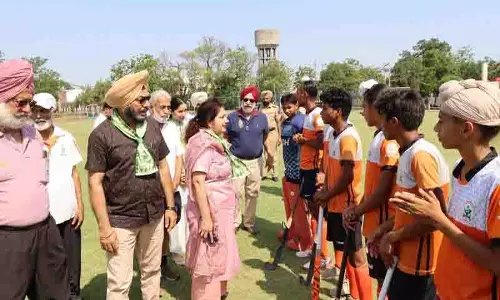 Bassi Pathana में 8वें वार्षिक ग्रीष्मकालीन हॉकी शिविर का उद्घाटन Bassi Pathana में 8वें वार्षिक ग्रीष्मकालीन हॉकी शिविर का उद्घाटन