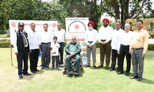Jammu: सेना ने युद्ध में विकलांग हुए सैनिकों के लिए कार्यक्रम आयोजित किया