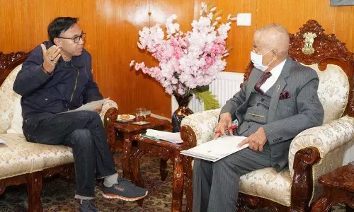 Ladakh के सांसद ने फसल नुकसान के लिए केंद्र से विशेष पैकेज पाने के लिए एलजी से मदद मांगी Ladakh के सांसद ने फसल नुकसान के लिए केंद्र से विशेष पैकेज पाने के लिए एलजी से मदद मांगी