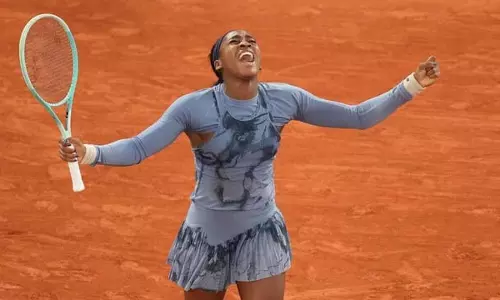 French Open सेमीफाइनल में  Gauff की एंट्री