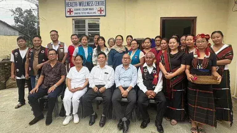 Nagaland : ज़ुविहे उप-केंद्र की नई इमारत का उद्घाटन