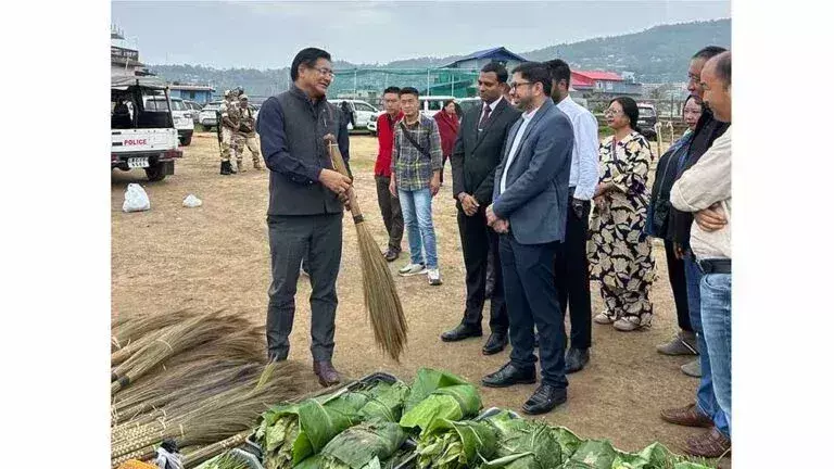 Nagaland : वोखा में साप्ताहिक बाज़ार में जैविक सब्ज़ियाँ उपलब्ध Nagaland : वोखा में साप्ताहिक बाज़ार में जैविक सब्ज़ियाँ उपलब्ध
