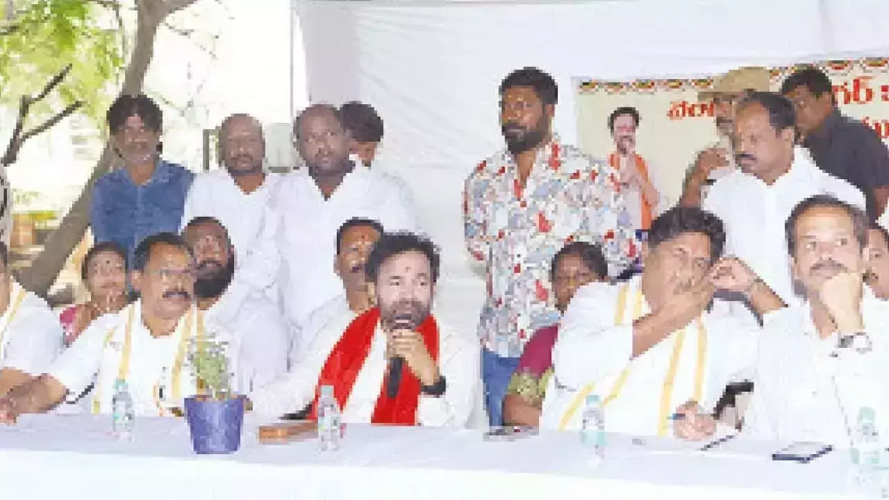 Telangana: किशन रेड्डी ने टीजी सरकार पर नागरिक विफलता का आरोप लगाया