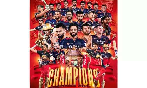 चुनाव आयोग ने IPL में पहली जीत के बाद RCB को बधाई दी, युवा नागरिकों को दिया संदेश चुनाव आयोग ने IPL में पहली जीत के बाद RCB को बधाई दी, युवा नागरिकों को दिया संदेश