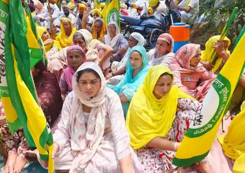 Patiala village में भूमि बोली प्रक्रिया के दौरान किसान कार्यकर्ताओं और मजदूरों में झड़प Patiala village में भूमि बोली प्रक्रिया के दौरान किसान कार्यकर्ताओं और मजदूरों में झड़प
