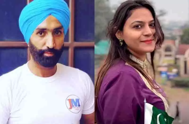 Punjab के यूट्यूबर जसबीर ने संदिग्ध पाकिस्तानियों के साथ संबंध मिटाने की कोशिश की Punjab के यूट्यूबर जसबीर ने संदिग्ध पाकिस्तानियों के साथ संबंध मिटाने की कोशिश की