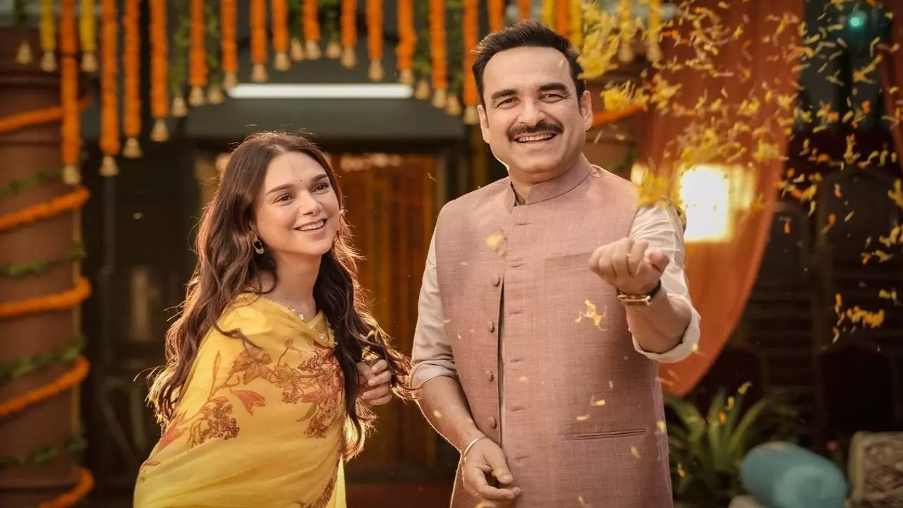 Pankaj Tripathi और अदिति राव हैदरी ने पारिवारिक मनोरंजन के लिए टीम बनाई Pankaj Tripathi और अदिति राव हैदरी ने पारिवारिक मनोरंजन के लिए टीम बनाई