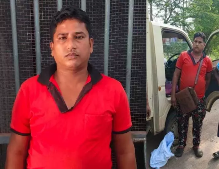 कुरकुरे, चिप्स और बिस्किट सप्लायर शराब बेचते गिरफ्तार, चार पहिया वाहन जब्त कुरकुरे, चिप्स और बिस्किट सप्लायर शराब बेचते गिरफ्तार, चार पहिया वाहन जब्त