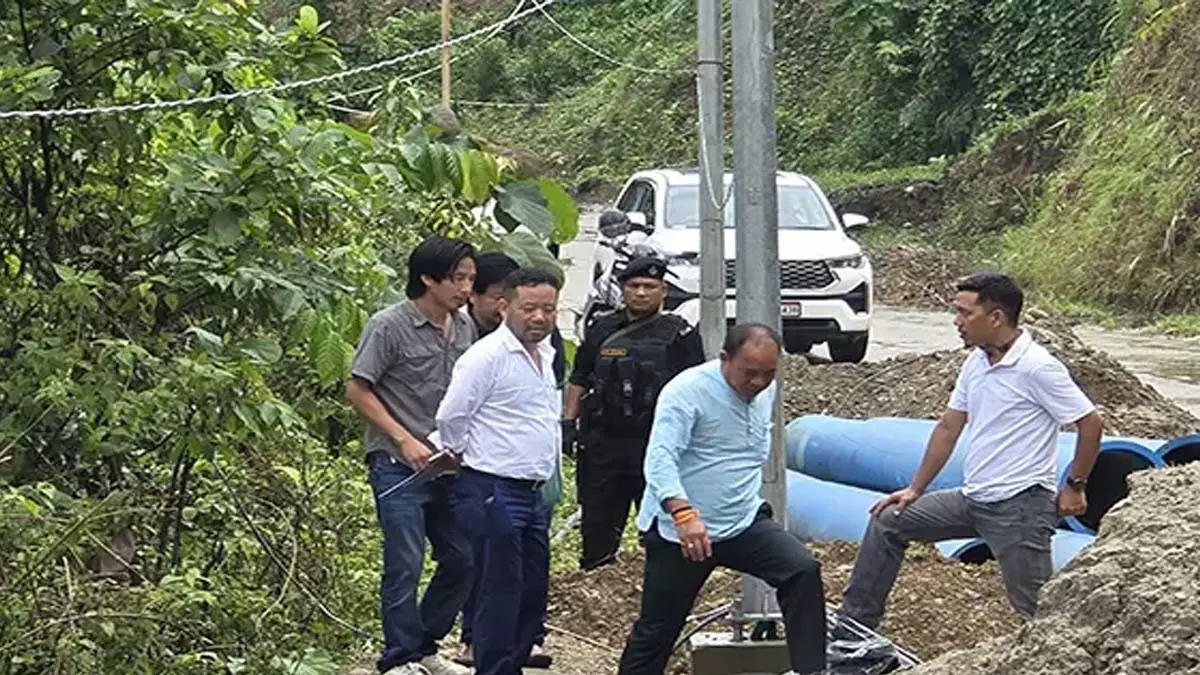 Poma की पाइपलाइन क्षतिग्रस्त होने से ईटानगर की जलापूर्ति बाधित Poma की पाइपलाइन क्षतिग्रस्त होने से ईटानगर की जलापूर्ति बाधित