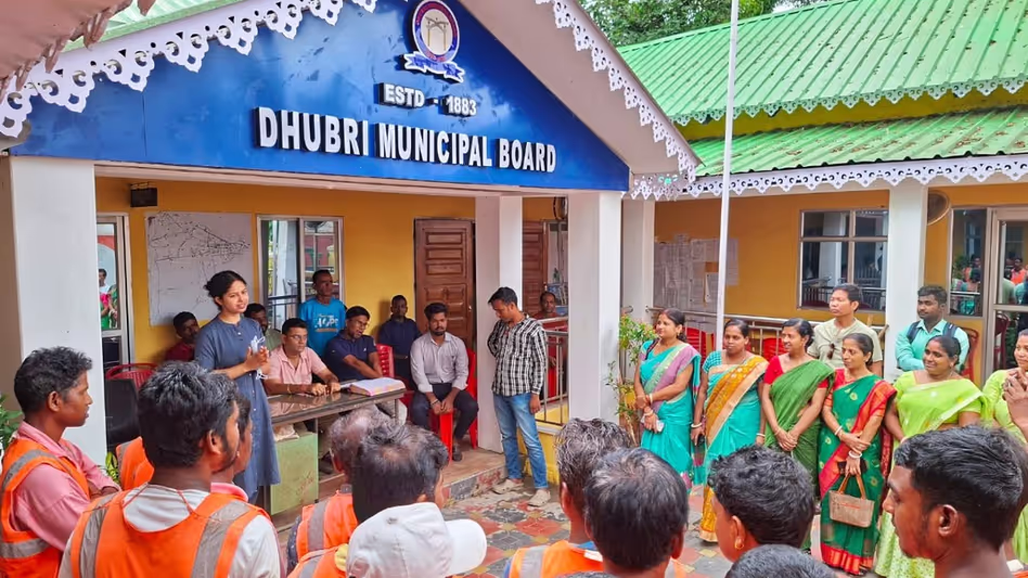 Assam : धुबरी में प्लॉग रन के साथ विश्व पर्यावरण दिवस मनाया गया Assam : धुबरी में प्लॉग रन के साथ विश्व पर्यावरण दिवस मनाया गया