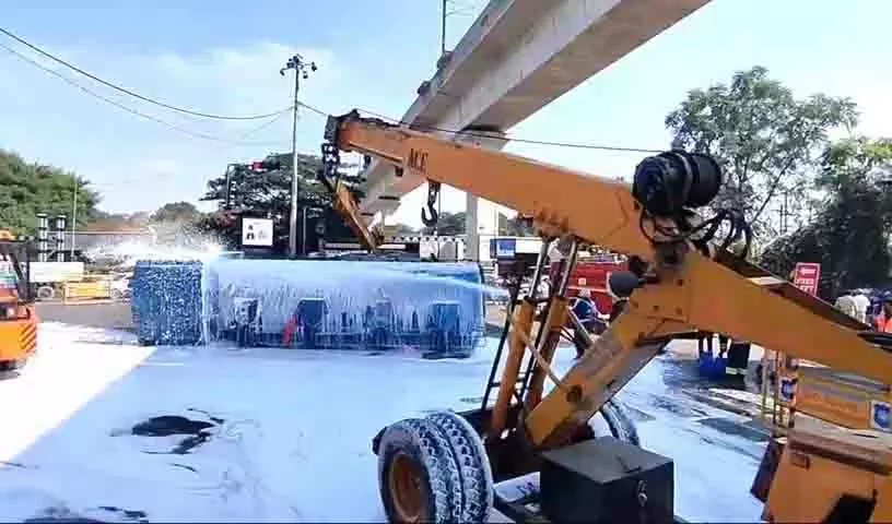 Hyderabad का तरनाका जंक्शन फ्लाईओवर के नीचे 6 जून से वाहनों के लिए बंद रहेगा Hyderabad का तरनाका जंक्शन फ्लाईओवर के नीचे 6 जून से वाहनों के लिए बंद रहेगा