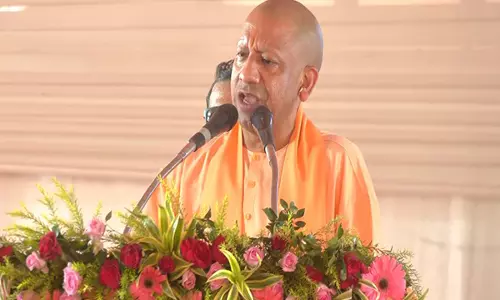 CM Yogi राम जन्मभूमि मंदिर में प्राण प्रतिष्ठा समारोह में शामिल हुए