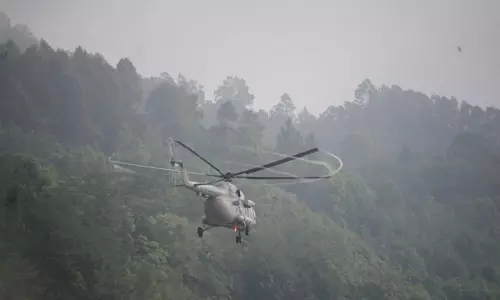 North Sikkim आपदा बचाव प्रयासों के लिए पहली हवाई उड़ान तैनात की गई