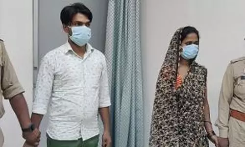 Lucknow: पत्नी-प्रेमी भांजे की साजिश से हत्या, दोनों आरोपी गिरफ्तार Lucknow: पत्नी-प्रेमी भांजे की साजिश से हत्या, दोनों आरोपी गिरफ्तार