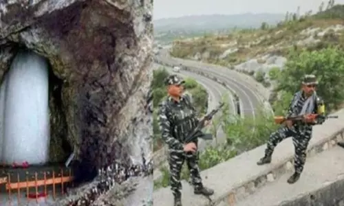 Amarnath Yatra के लिए बढ़ाई गई सुरक्षा, ड्रोन और AI का इस्तेमाल