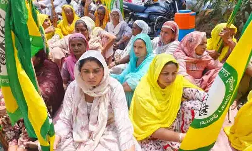 Patiala village में भूमि बोली प्रक्रिया के दौरान किसान कार्यकर्ताओं और मजदूरों में झड़प