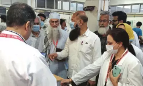 HPVT ने एसएमएचएस अस्पताल के न्यूरोसर्जरी वार्ड को उन्नत रोगी मॉनिटर दान किए