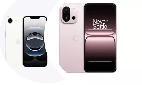 OnePlus 13s बनाम आईफोन 16e OnePlus 13s बनाम आईफोन 16e