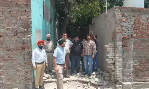Amritsar MC ने अवैध निर्माण के खिलाफ कार्रवाई की