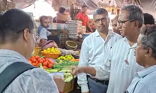 West bengal:मूल्य वृद्धि पर अंकुश लगाने के लिए टास्क फोर्स ने साल्ट लेक बाजार का निरीक्षण किया
