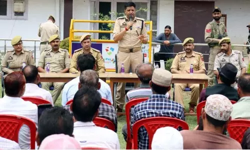 SSP डोडा ने सामुदायिक भागीदारी बैठक की अध्यक्षता की
