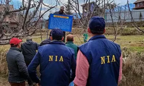 J&K:NIA ने आतंकी नेटवर्क को निशाना बनाकर 32 स्थानों पर छापेमारी की