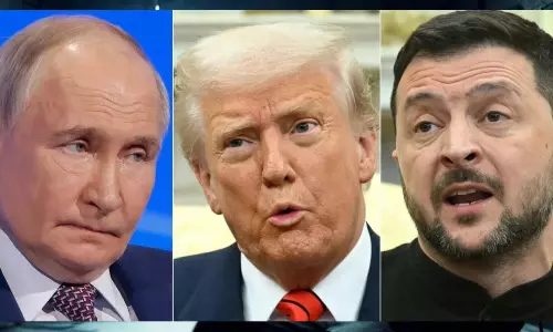 ट्रंप-पुतिन वार्ता के बाद Ukraine पर भीषण हवाई हमला, जेलेंस्की ने कड़े प्रतिबंध की मांग की