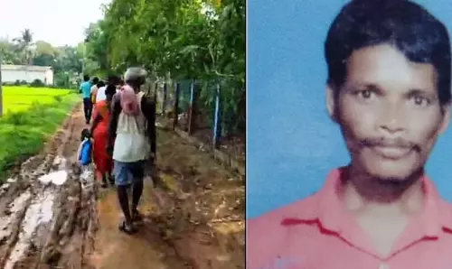 West bengal:खराब सड़क पर एंबुलेंस फंसने से मरीज की मौत; बीडीओ ने सड़क को कारण नकारा