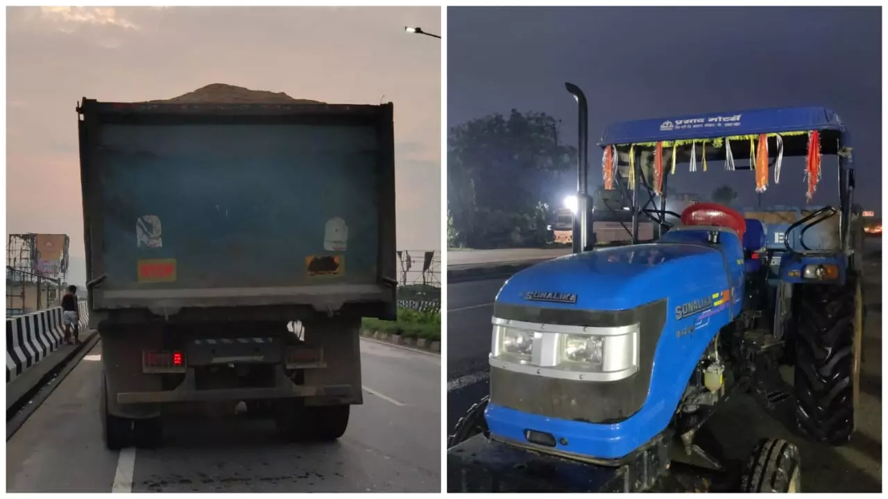Seraikela: अवैध बालू खनन पर कार्रवाई, दो हाईवा और ट्रैक्टर को किया गया सीज Seraikela: अवैध बालू खनन पर कार्रवाई, दो हाईवा और ट्रैक्टर को किया गया सीज