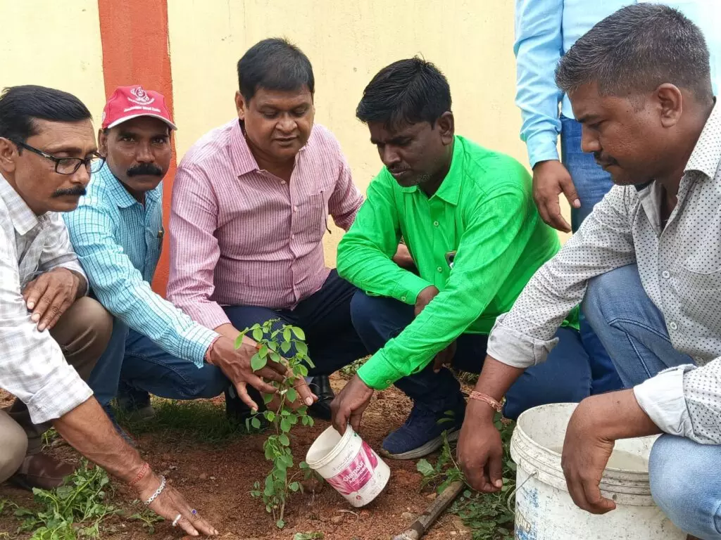 Jamshedpur: बागबेड़ा वॉयरलैस मैदान में पौधारोपण कर लोगों को पर्यावरण के प्रति सजग किया गया Jamshedpur: बागबेड़ा वॉयरलैस मैदान में पौधारोपण कर लोगों को पर्यावरण के प्रति सजग किया गया