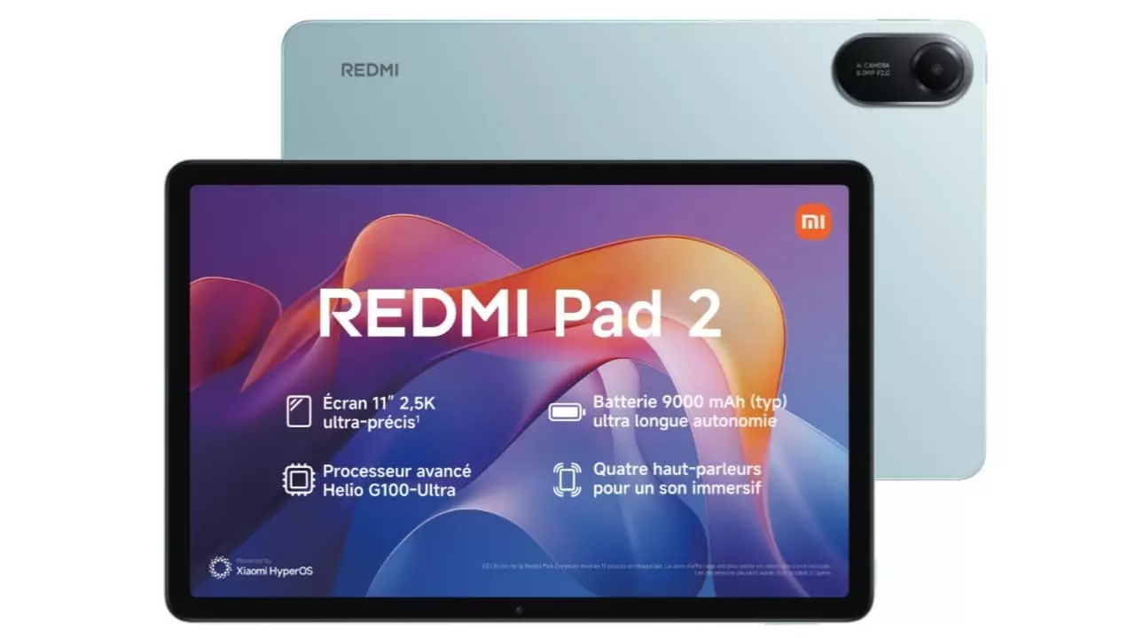 भारत में लॉन्च हुआ Redmi Pad 2, मिलेगा बड़ा डिस्प्ले 9000mAh बैटरी भारत में लॉन्च हुआ Redmi Pad 2, मिलेगा बड़ा डिस्प्ले 9000mAh बैटरी