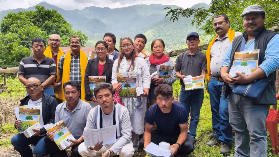 Arunachal : NECTAR ने टिकाऊ पारिस्थितिकी तंत्र के उद्देश्य से जैविक कृषि परियोजना शुरू Arunachal : NECTAR ने टिकाऊ पारिस्थितिकी तंत्र के उद्देश्य से जैविक कृषि परियोजना शुरू